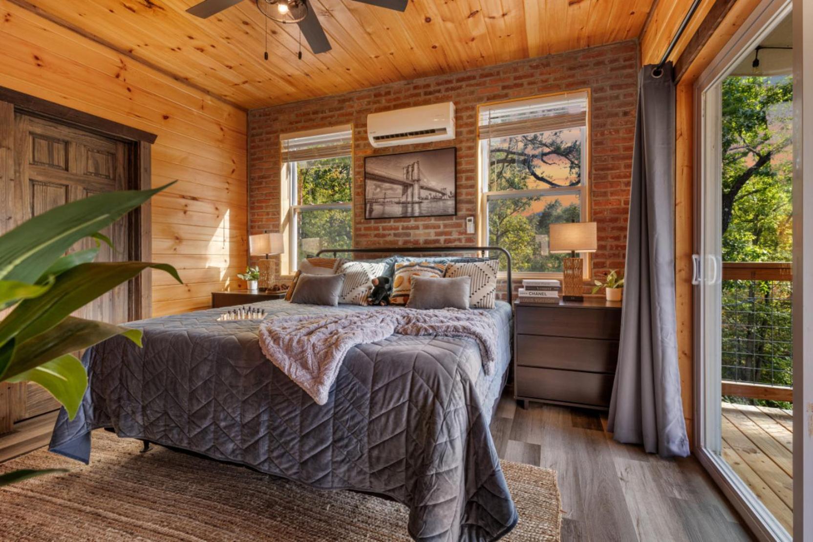Tranquil Mountain Getaway By Ghosal Luxury Lodging 蓋特林堡 外观 照片